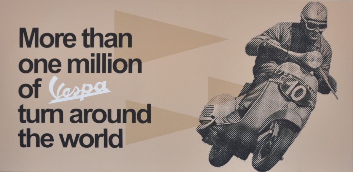 Tavla 120x60 cm Motorcykel