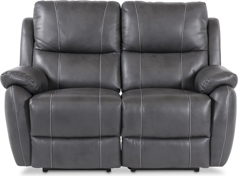 Enjoy Hollywood reclinersoffa (Biosoffa) - 2-sits (el) i i gr�tt konstskinn + M�beltassar