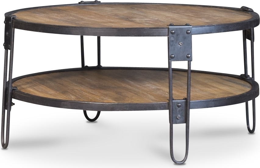 Bangalore runt soffbord D90 cm - Vintage + Reng�ring f�r m�bler