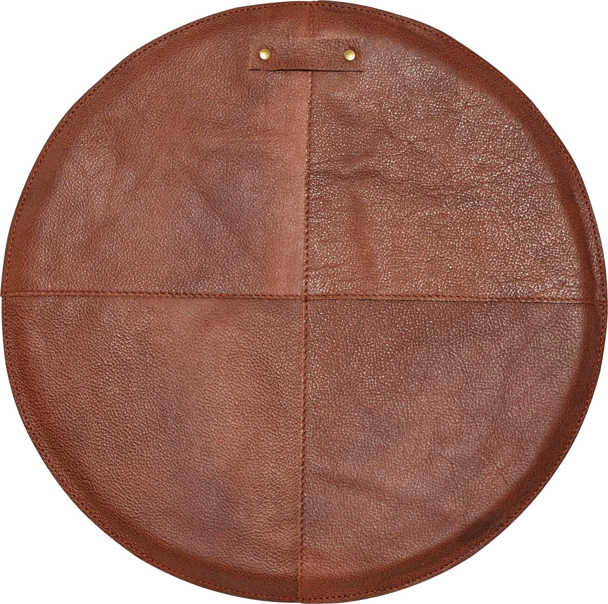 Svea stolsdyna l�der - Brun