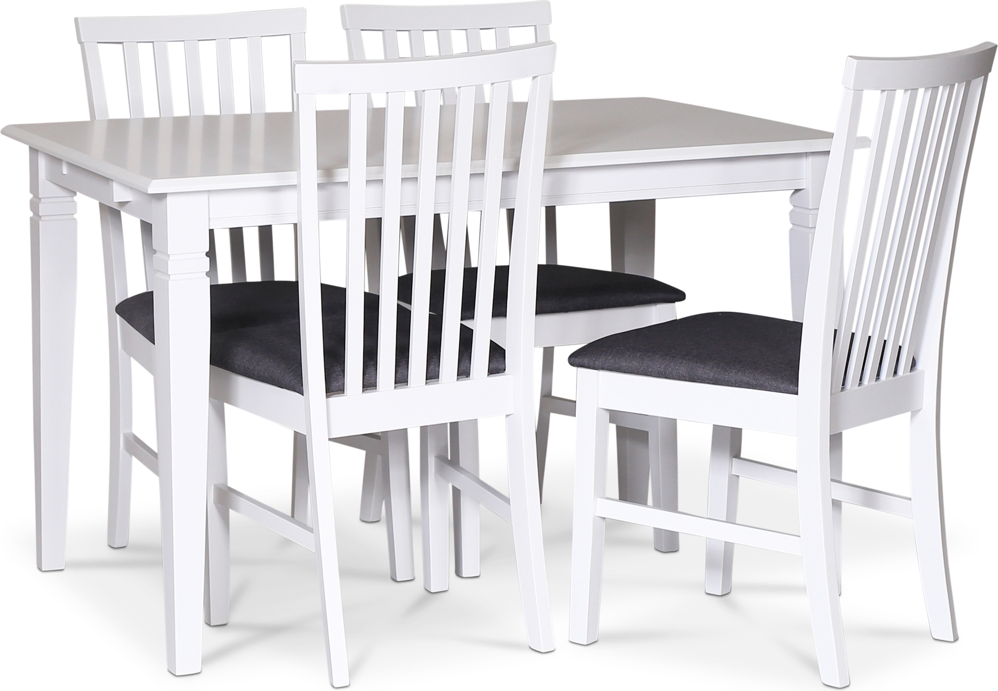 Sandhamn matgrupp 120 cm bord med 4 sandhamn stolar Sandhamn matgrupp 120 cm bord med 4 sandhamn stolar