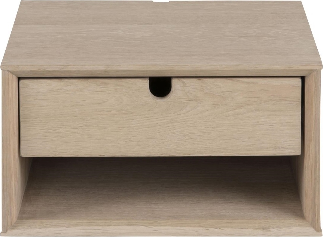 Century s�ngbord v�ggh�ngt i Vitpigmenterad ek