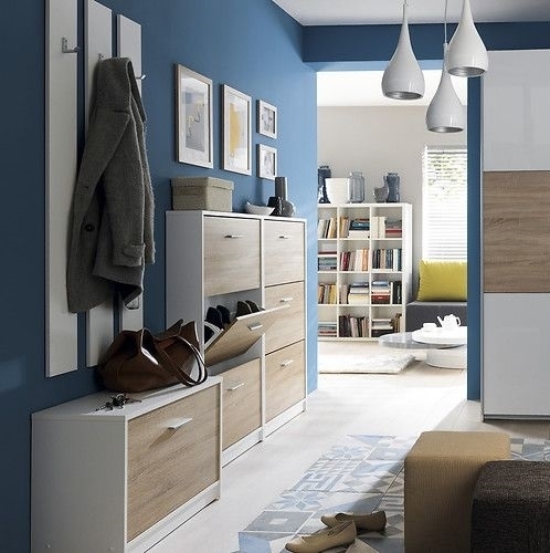 Norbo skosk�p - Vit/ek