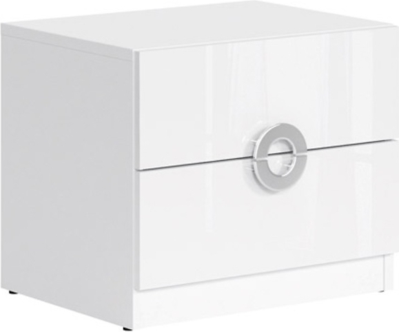 Jim s�ngbord - Vit h�gglans