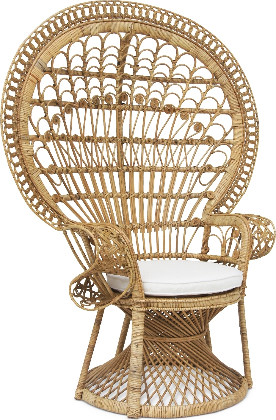 Fåtölj Påfågel i rotting + Rengöring för möbler Fåtölj Påfågel i rotting + Rengöring för möbler