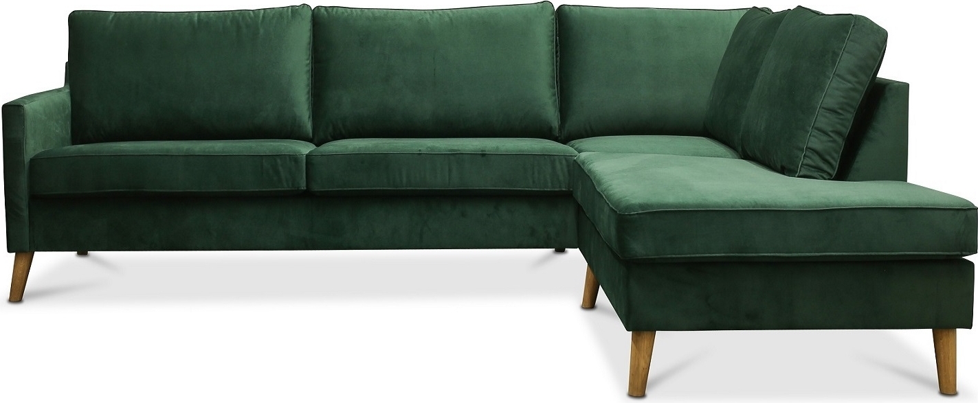 Blues soffa med �ppet avslut h�ger - Valfri f�rg