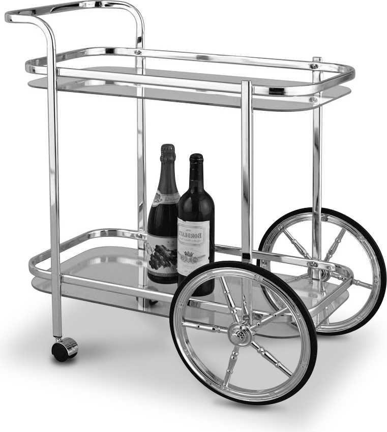 Rochester Serveringsvagn i krom + M�beltassar
