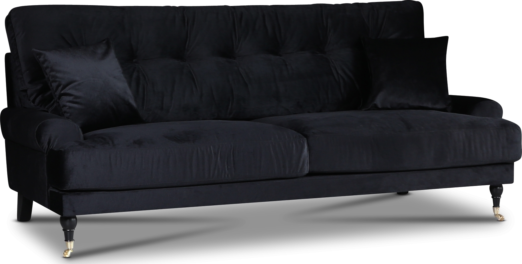Soffa Adena Svart - 225 cm Soffa Adena Svart - 225 cm