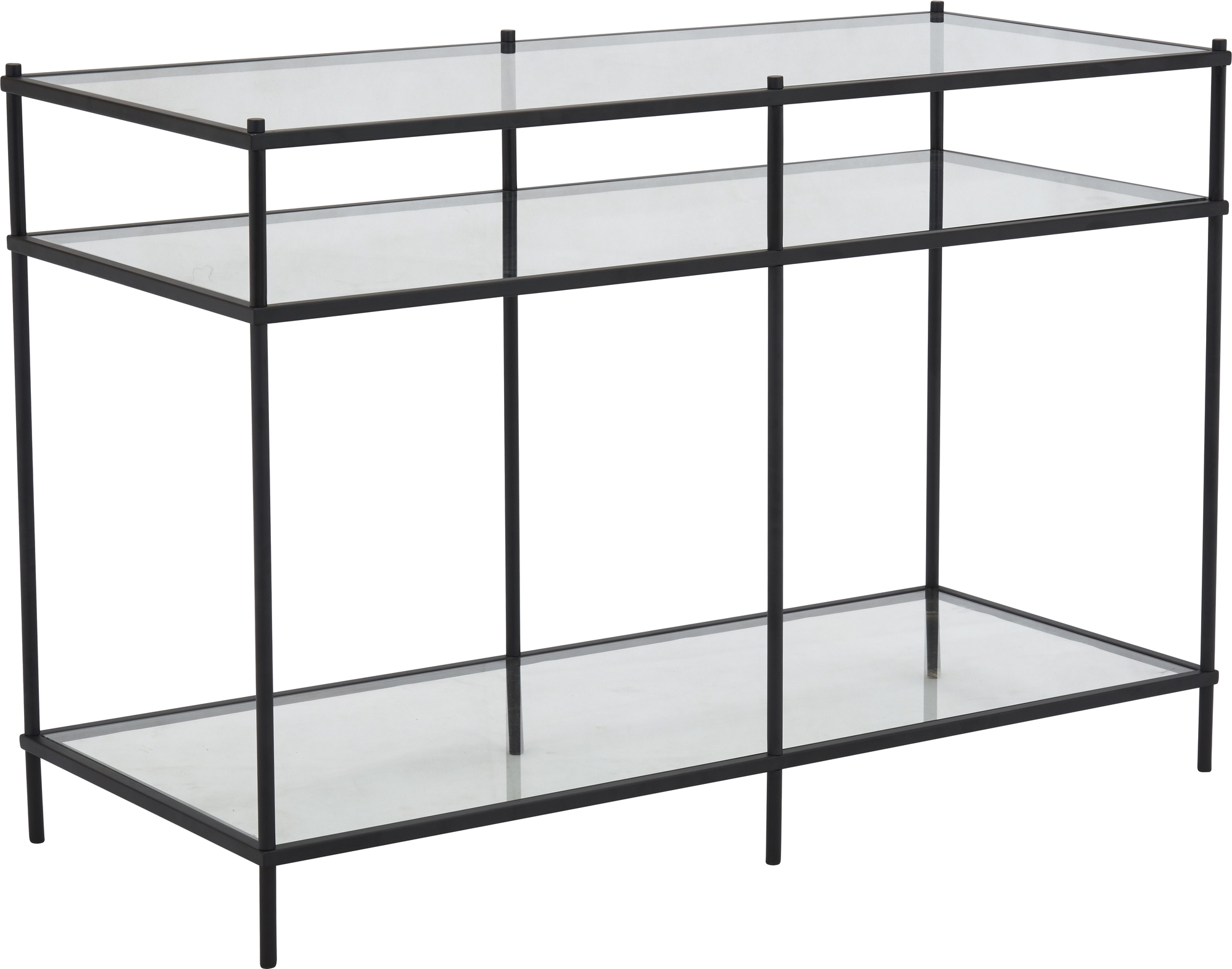 Tiffany Inca Avlastningsbord 107 x 38 cm - Svart +