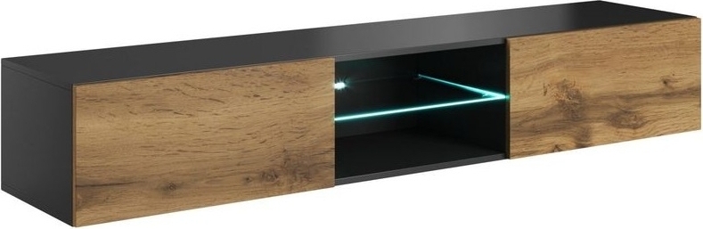 Adiam tv-bänk - Ek/antracit Adiam tv-bänk - Ek/antracit