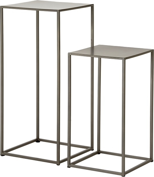 Satsbord 2 st i metall