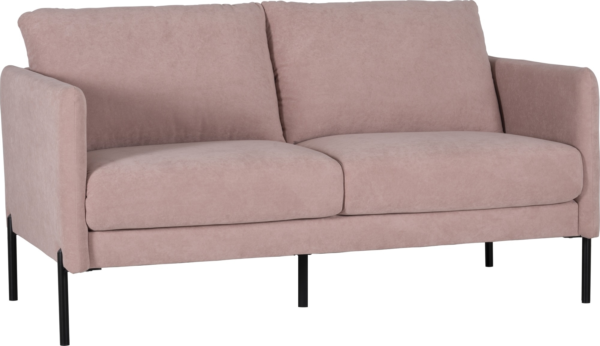 Kingsley 2,5-sits soffa i rosa sammet + Textilv�rd f�r m�bler