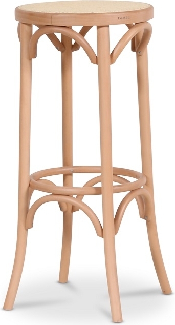 No 73 barpall h�g med rottingsits - Bok