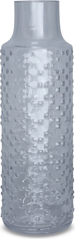 Blomvas i glas 38 cm h�g