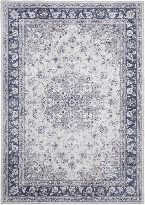 Maskinv�vd matta Cleo Tabriz - Bl�/Gr�