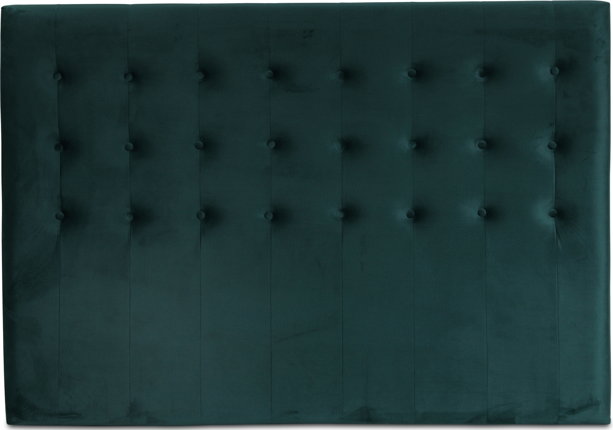 Centa s�nggavel med knappar (Gr�n sammet) - Valfri bredd