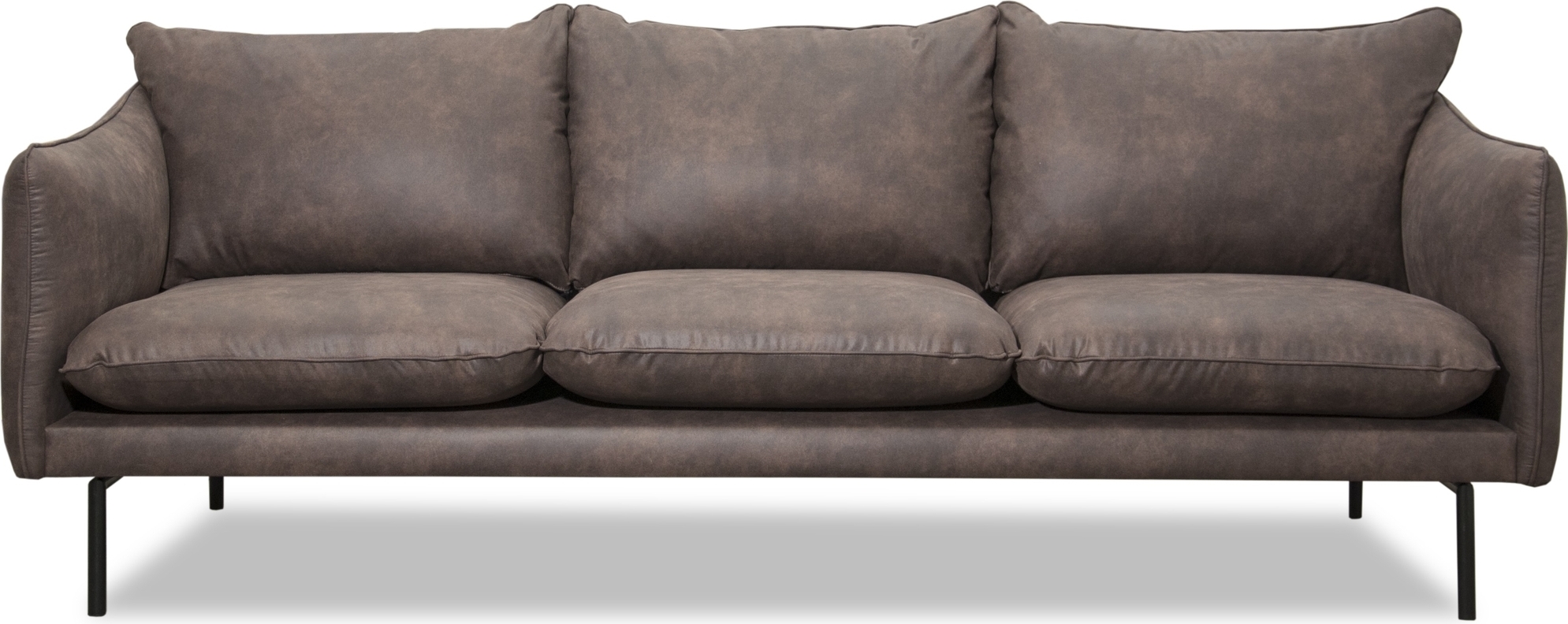 Bj�rndal 3-sits soffa - M�rkbrunt ecol�der