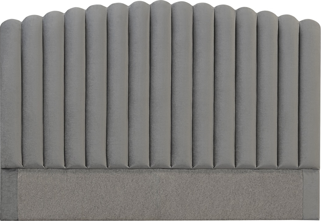 Bornholm s�nggavel (Gr� sammet) - Valfri bredd