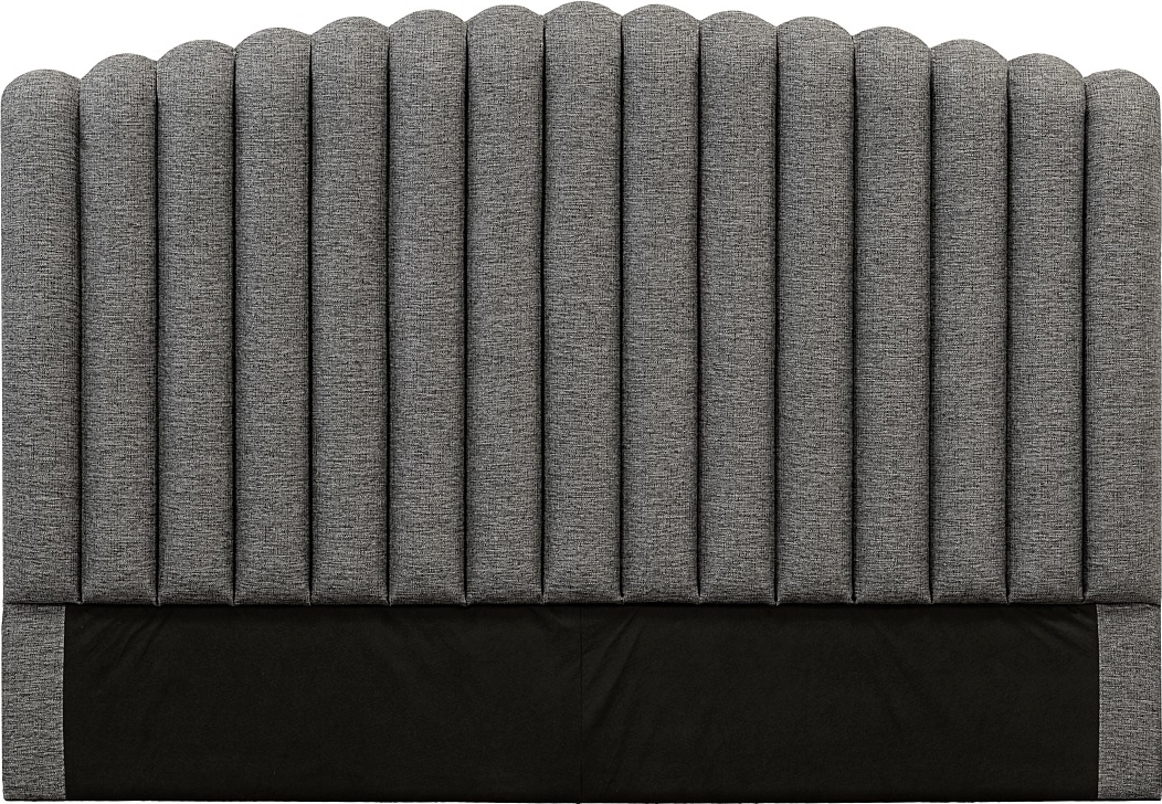 Bornholm sänggavel (Grått tyg) - Valfri bredd Bornholm sänggavel (Grått tyg) - Valfri bredd