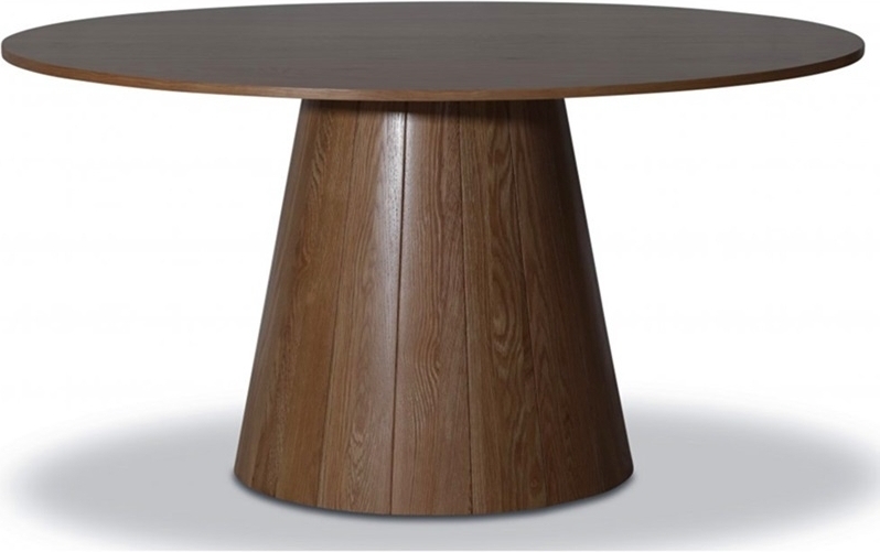 Cone runt soffbord �85 cm - Mocca