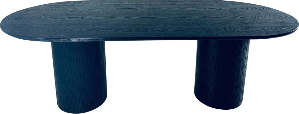 Nova matbord 215 cm - Svartbetsad ask Kolli 1 Nova matbord 215 cm - Svartbetsad ask Kolli 1