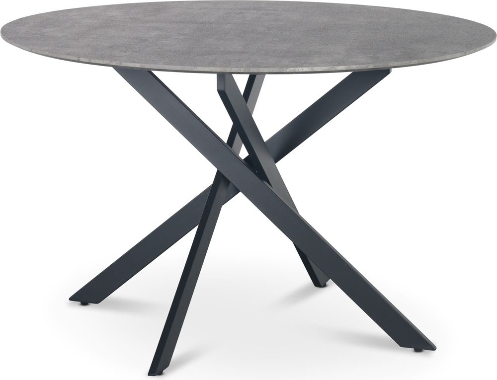 Hogr�n matbord �120 cm - Betongimitation