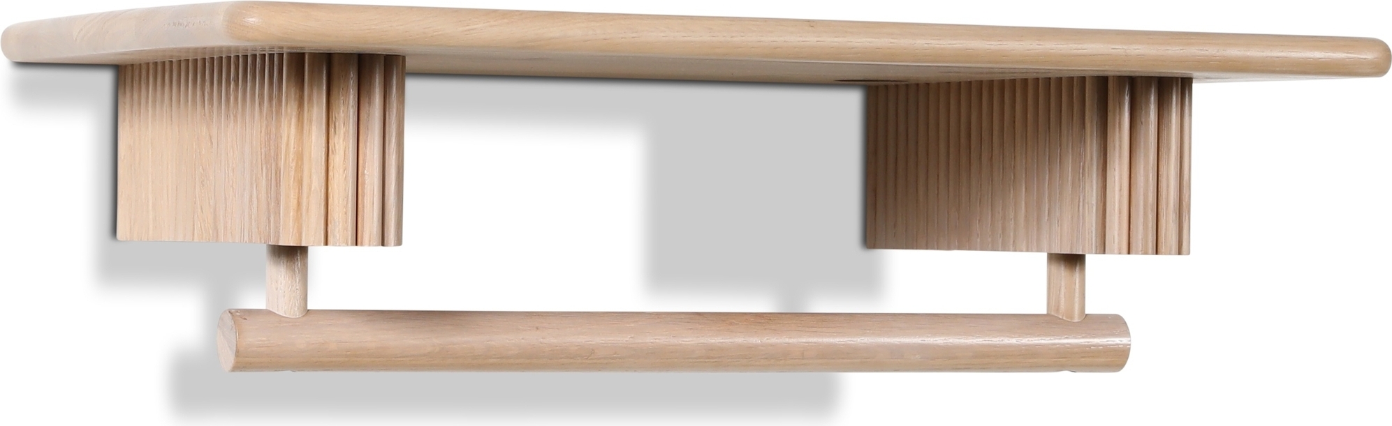 Posh hatthylla 80 cm - Whitewash