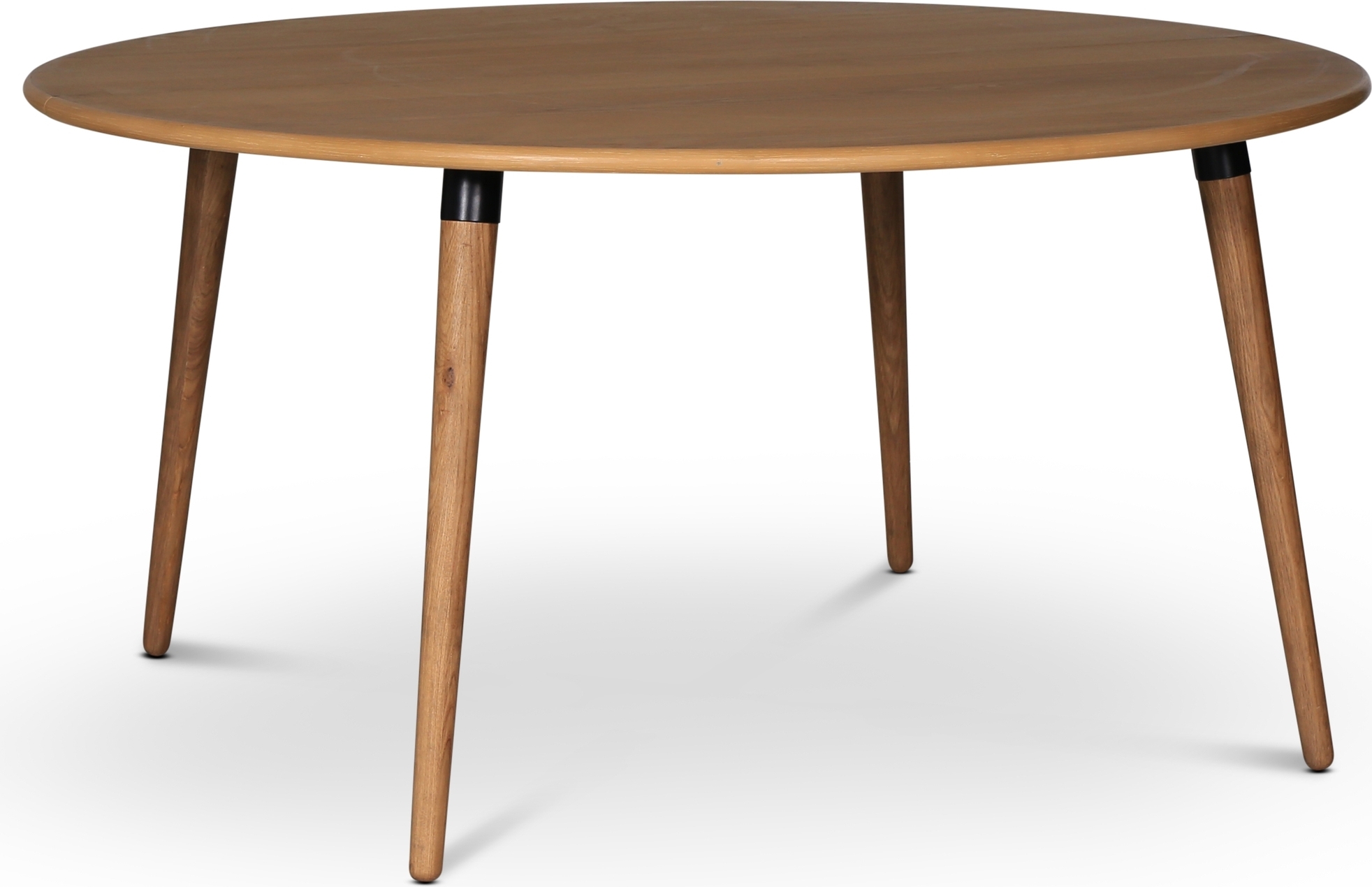 Stort runt matbord �180 cm Oljad ek - Omni