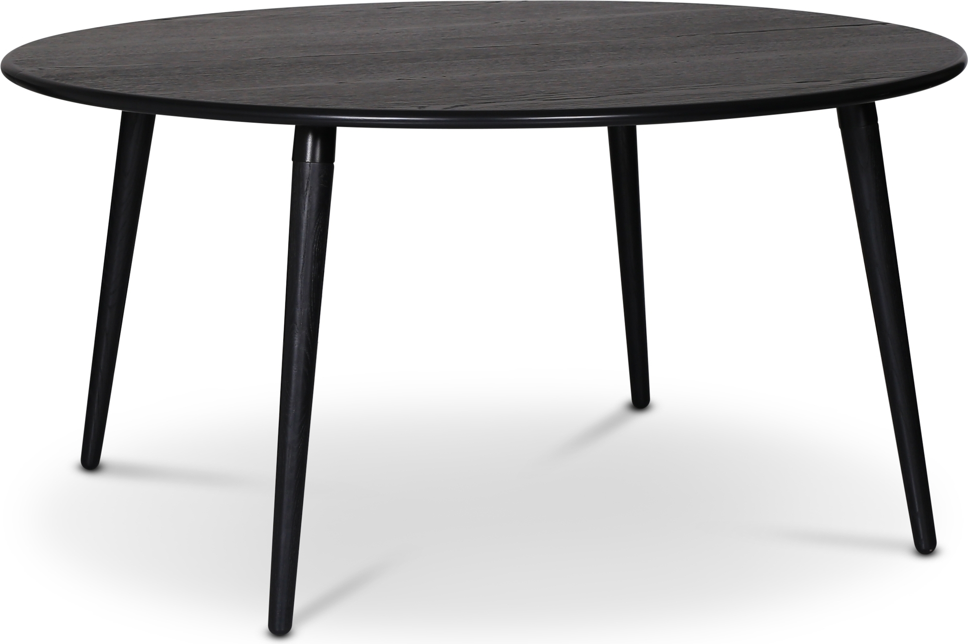 Svart runt matbord �180 cm - Omni