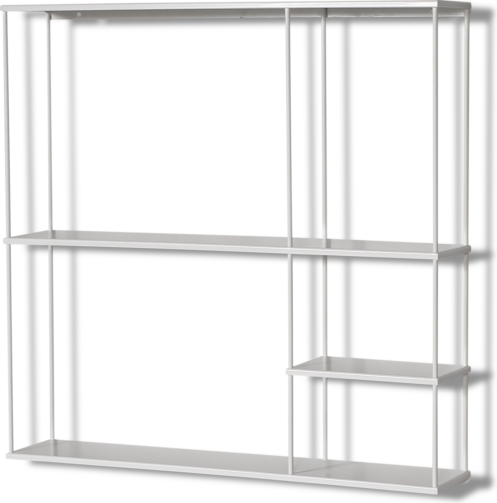 Trix v�gghylla 60x60 cm - Vit metall