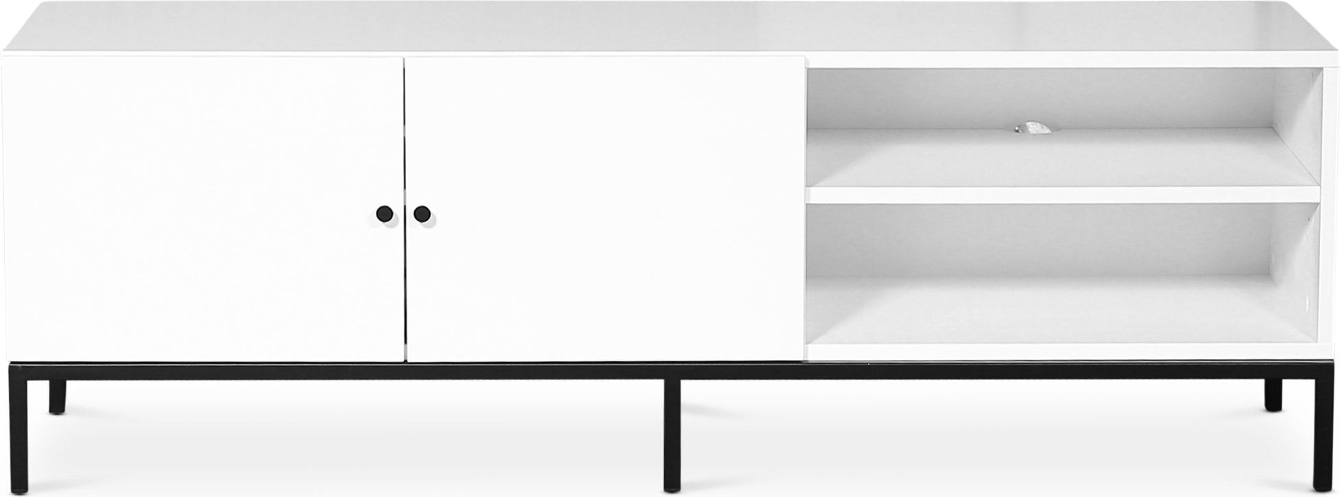 Stil mediabänk 150 cm bred vit Stil mediabänk 150 cm bred vit