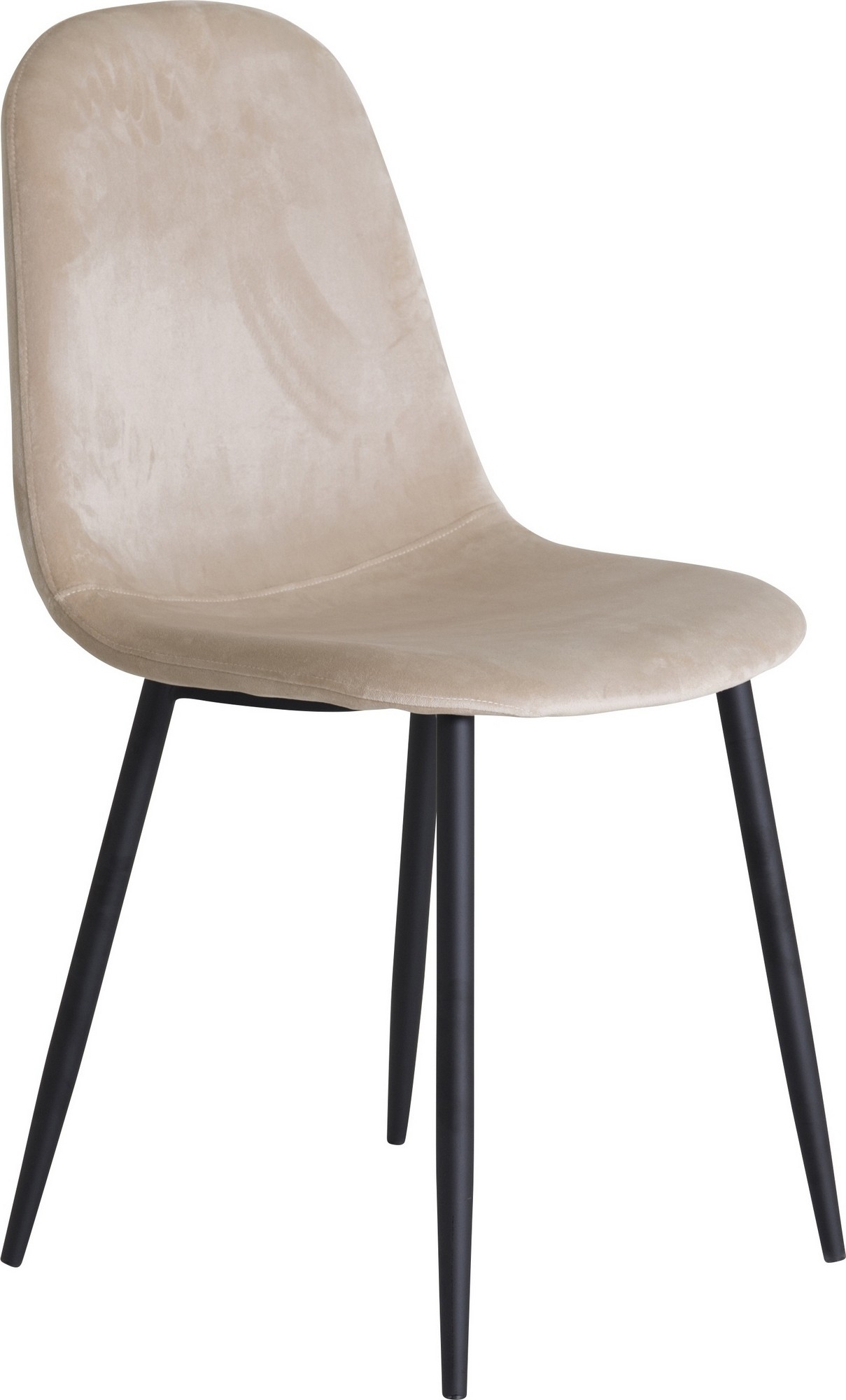 Bridge matstol - Beige sammet Bridge matstol - Beige sammet