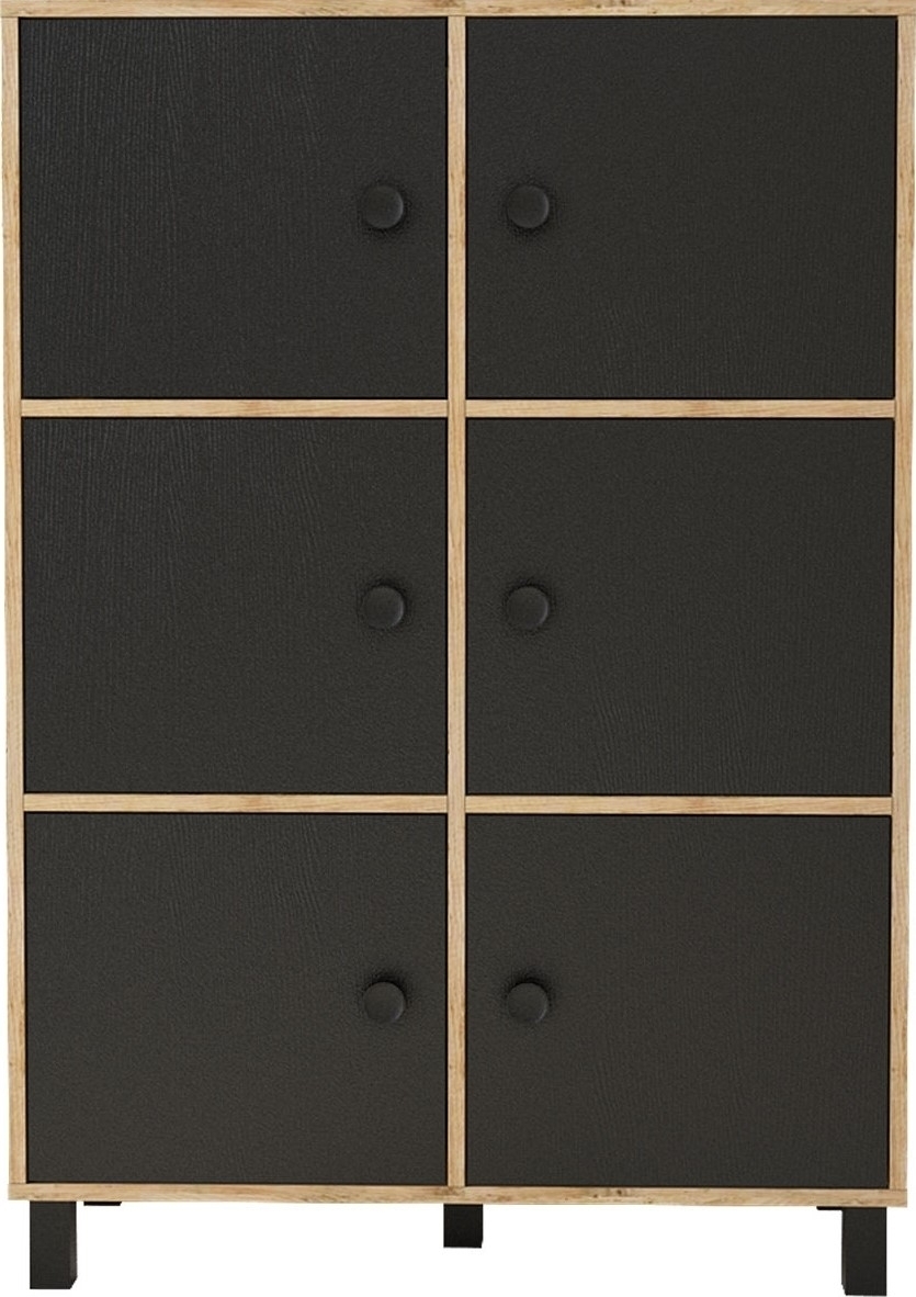 Vilamo skåp 48 - Furu/svart Vilamo skåp 48 - Furu/svart