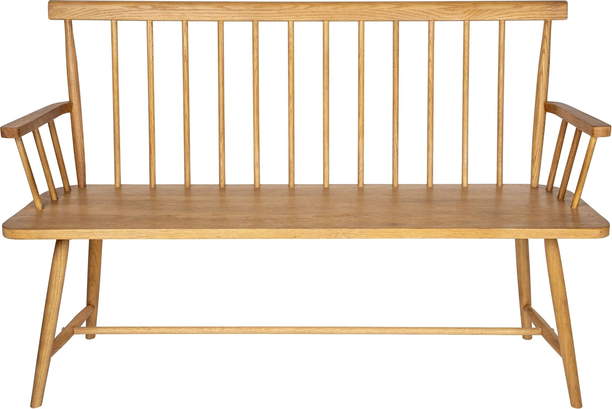 Karl k�kssoffa pinnsoffa i oljad ek + Textilv�rd f�r m�bler