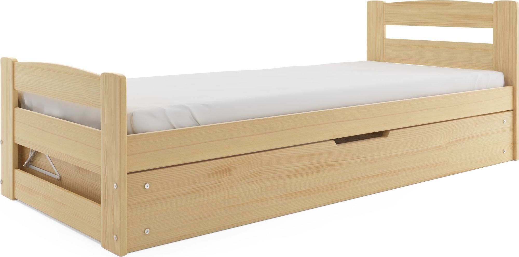 Juniors�ng Ernie med f�rvaring 90 cm - Furu