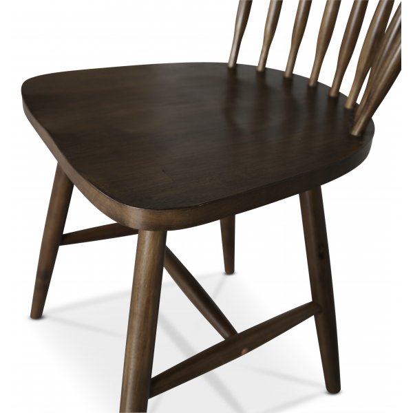 Pinnstol brunt trä - Tärnö + Stolsdyna Pinnstol brunt trä - Tärnö + Stolsdyna