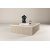 Soffbord beige 90x90 cm - Lennox