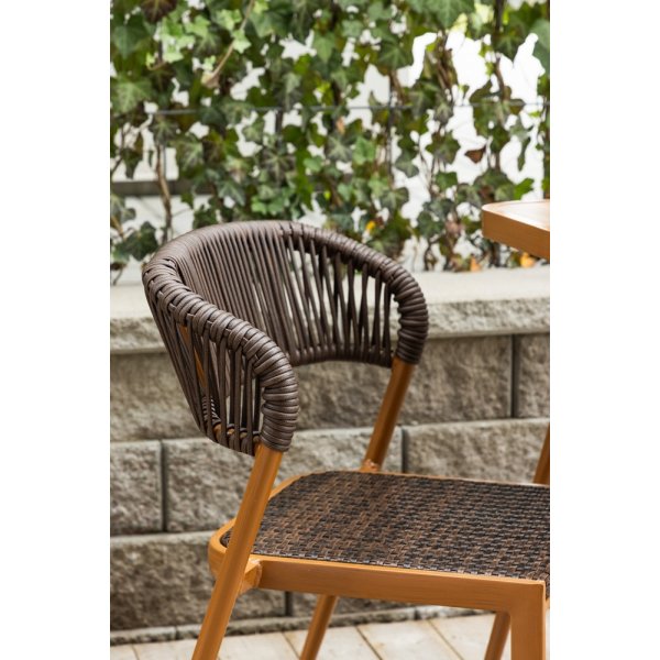 Amadora cafgrupp - Brun + Textilskydd fr utembler