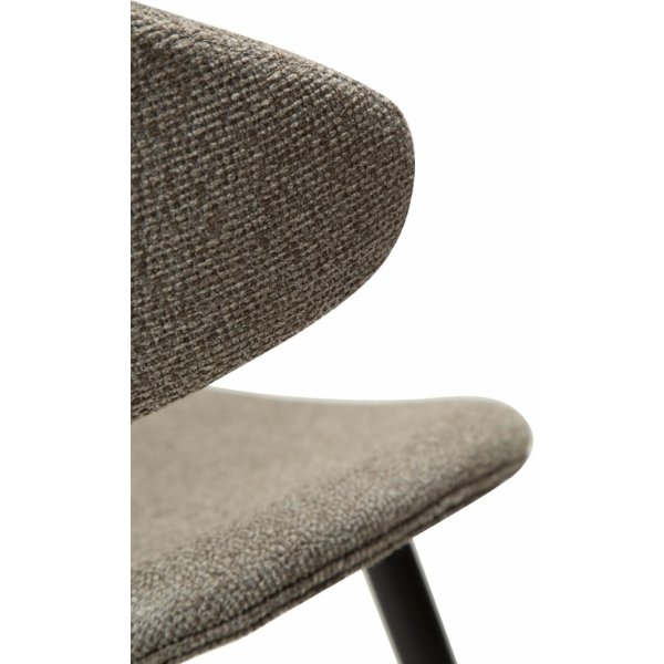 Chaise de salle  manger Napolon - Boucle marron