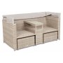 Sandhamn loungesoffa i konstrotting - Natur