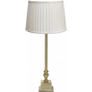 Linné bordslampa - Offwhite/guld - 51 cm