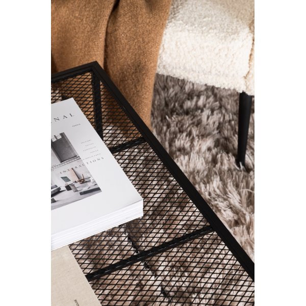 Netz salontafel 80 x 80 cm - Zwart Netz salontafel 80 x 80 cm - Zwart