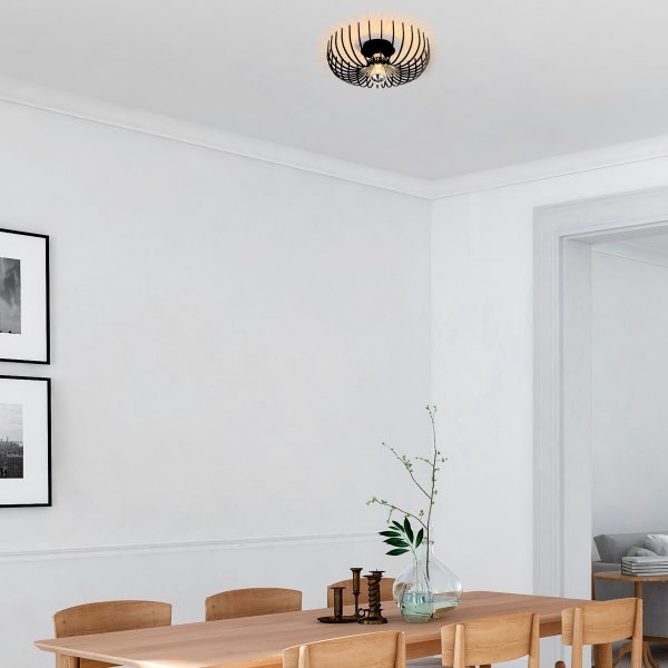 Plafonnier Aspendos N-641 - Noir