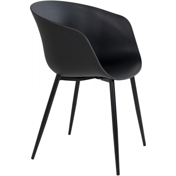 Chaise d'extrieur Roda - Noir