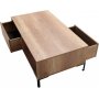 Table basse Sherpa 103 x 60 cm - Noyer clair