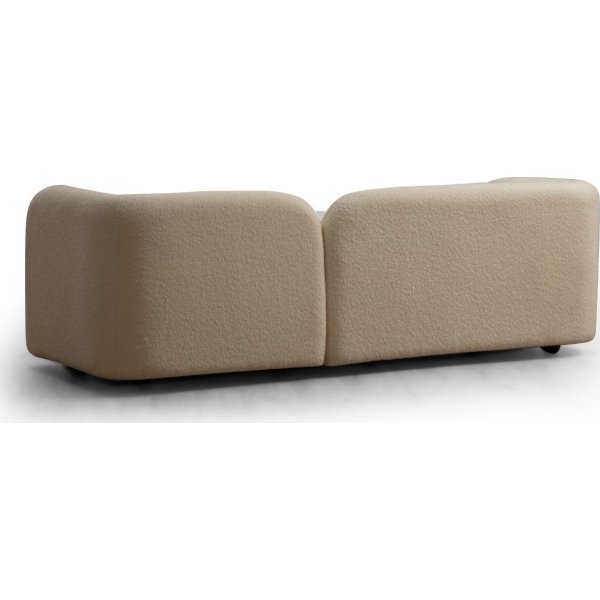 Canapé 3 places Victoria - Blanc crème Canapé 3 places Victoria - Blanc crème