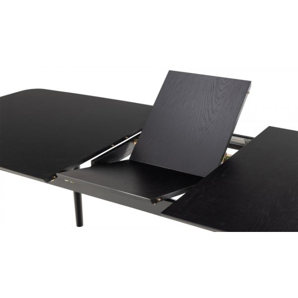 Montreux matbord 180-219 x 90 cm - Svart