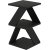 Table d\\\'appoint Albeni - Bois noir