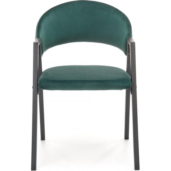 Chaise de salle  manger Cadeira 473 - Vert fonc