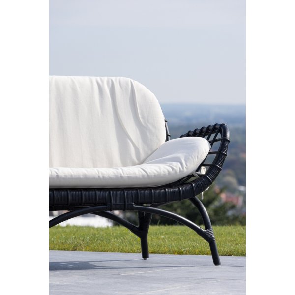 Moana 3-sits soffa - Svart Moana 3-sits soffa - Svart